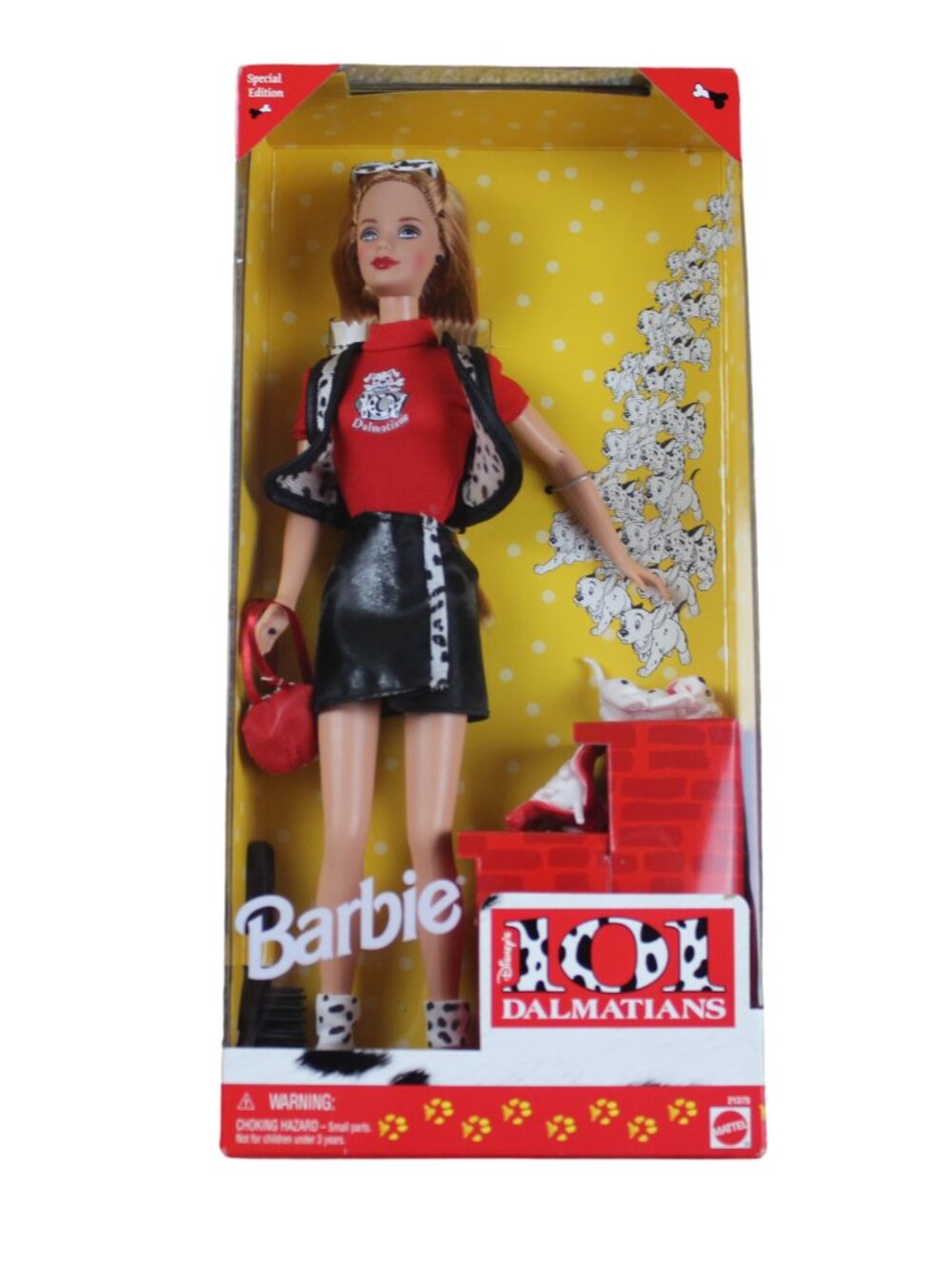 Barbie 101 Dalmatians Doll Puppies #21375 Vintage Toy 1998 Disney NEW Sealed
